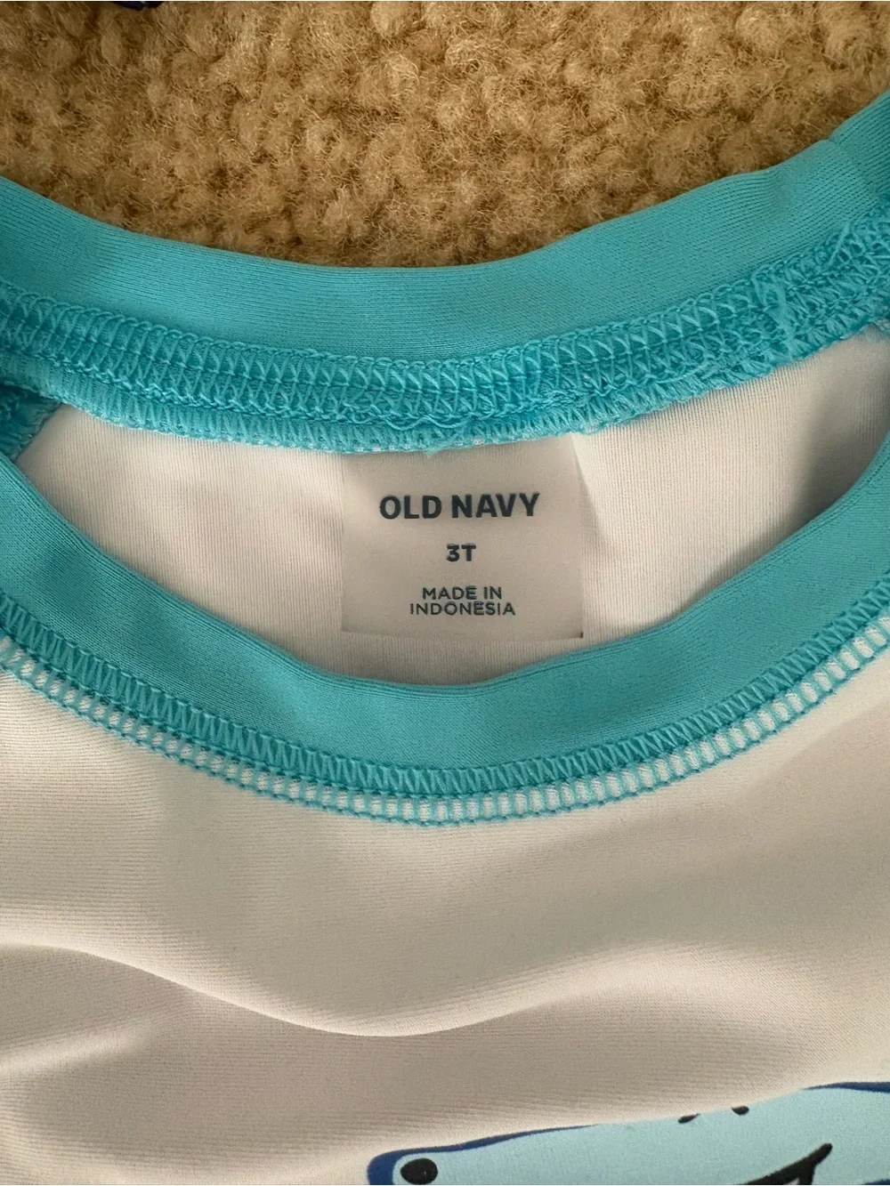 3T Old Navy & Carter’s Brand Swim Bundle - 3 boys suits and 2 rash guards